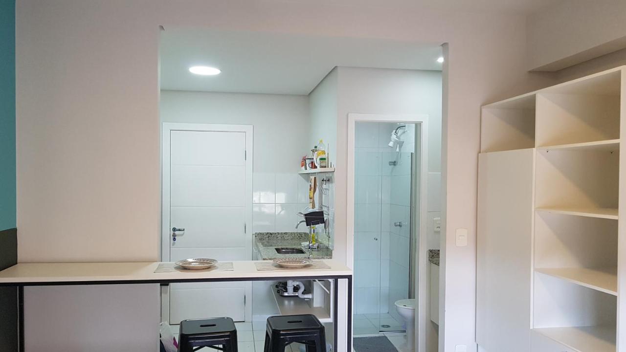 리베이라오프레토 Flat Com Wifi, Piscina, Split E Estacionamento 아파트 외부 사진